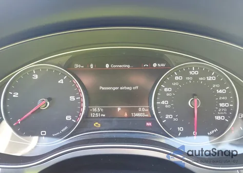 2014 Audi A6 3.0 Tdi Premium Plus из США, поврежденный, VIN WAUHMAFC8EN115466